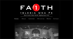 Desktop Screenshot of 1faithchurch.com